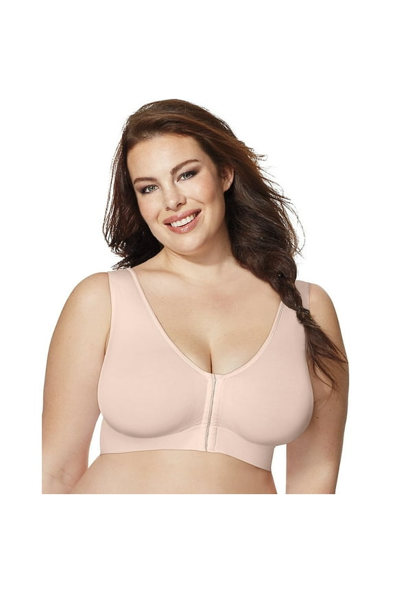 Pure Comfort Front-Close Wirefree Bra, Style 1274