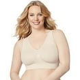 thumbnail image 1 of Just My Size Pure Comfort Pullover Wirefree Bra Tonal Diamond Pattern - 1263, 1 of 4