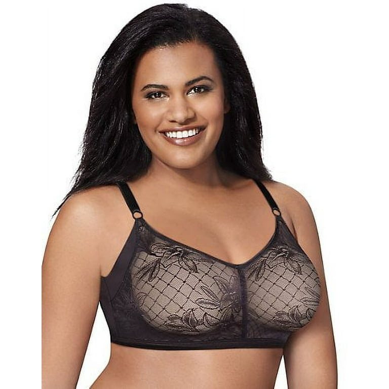 Just My Size Undercover Slimming Wirefree Bra with SlenderU Panels 