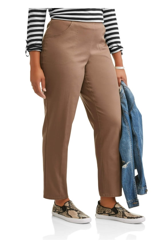 Women's Plus 2 Pocket Pull-On Pant