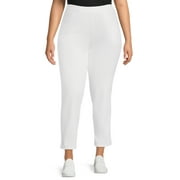 JMS Just My Size by Hanes Women's Plus Size 2 Pocket Pull On Pants, Single and 2 Pack
