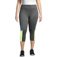 thumbnail image 1 of Just My Size Women's Plus Active Colorblocked Performance Capri Leggings, 1 of 5
