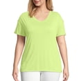 thumbnail image 1 of Just My Size Women's Plus Active Short Sleeve Tee, 1 of 5