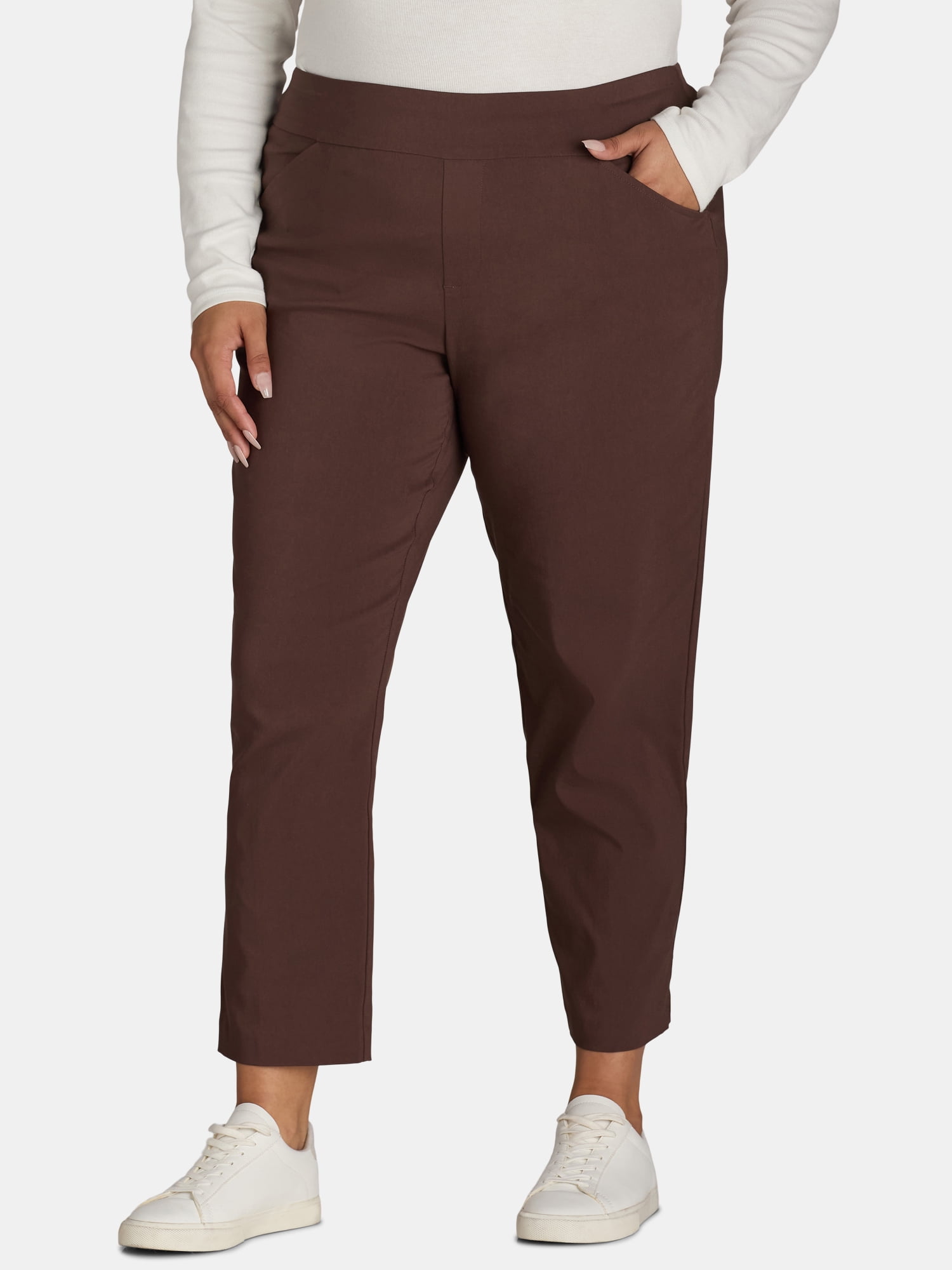 JMS Just My Size by Hanes Women's Plus Millennium Slim Pants