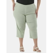HANES JUST MY SIZE JMS Just My Size by Hanes Women’s Plus Size Millennium Capri Pants, Sizes 1X-4X