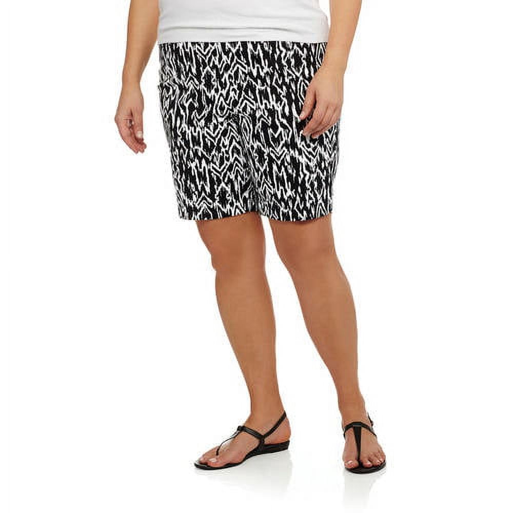 Just My Size Women's Plus-Size 2 Pocket Pull-On Shorts 