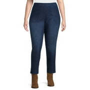 HANES JUST MY SIZE JMS Just My Size by Hanes Women's Plus and Petites Pull On 2-Pocket Pants, Sizes 1X-4X