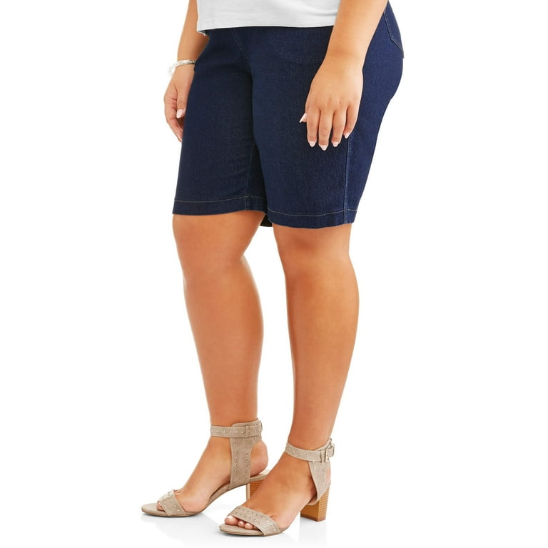 Walmart plus size bermuda on sale shorts