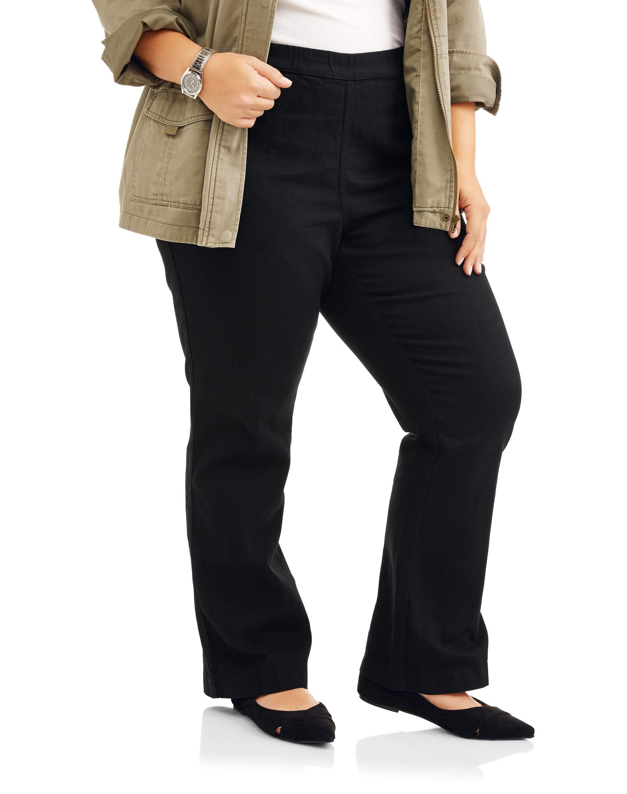 Just My Size Women s Plus Size 4 Pocket Stretch Bootcut Jeans