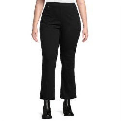 JMS Just My Size by Hanes Women's Plus Size 4 Pocket Bootcut Jeans, Single and 2-Pack