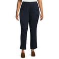 thumbnail image 1 of Just My Size Women's Plus Size 4-Pocket Stretch Bootcut Jeans, 1 of 6