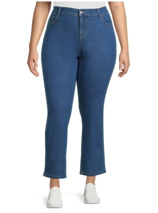 Just My Size Women's Plus Size 5 Pocket Stretch Jean, Also in Petite 