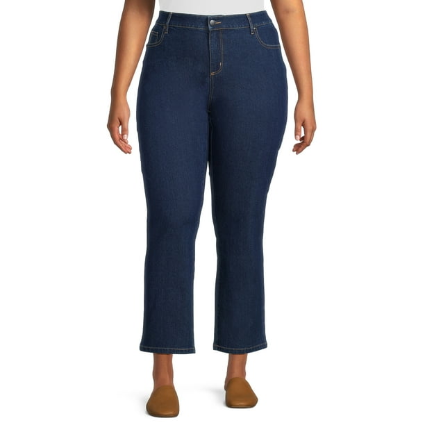 Just My Size Women's Plus Size 5 Pocket Stretch Jeans - Walmart.com