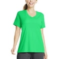 thumbnail image 1 of Just My Size Women's Plus Size Active Cool Dri Performance V-neck, 1 of 2