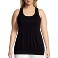 thumbnail image 1 of Just My Size Women's Plus Size Active Mesh Banded Tank, 1 of 2