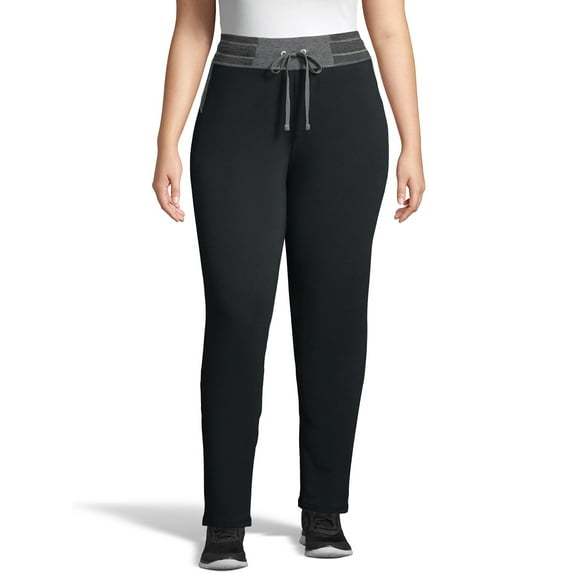 Just My Size Women's Plus Size French Terry Performance Sweatpants