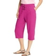 thumbnail image 1 of Just My Size Women's Plus Size French Terry Pocket Capri, 1 of 1