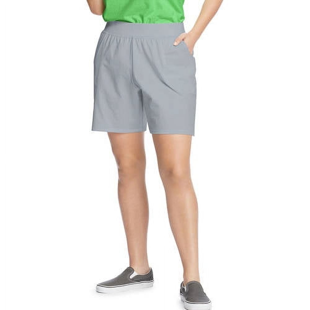 Just My Size Women s Plus Size Jersey Pocket Short