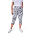 thumbnail image 1 of JMS Just My Size by Hanes Women’s Plus Size Millennium Capri Pants, Sizes 1X-4X, 1 of 7