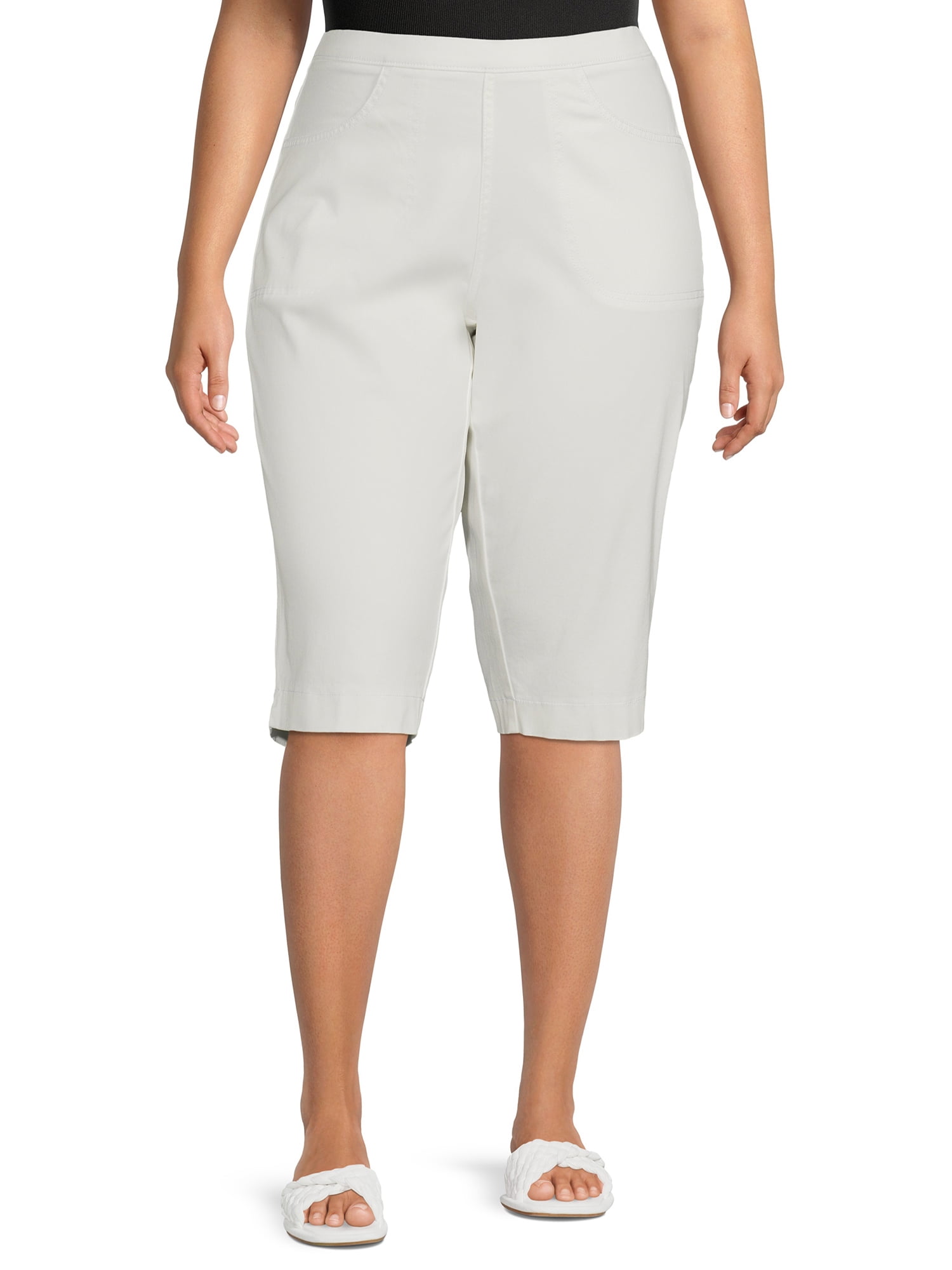 Hanes Womens Stretch Jersey Capri : : Clothing, Shoes & Accessories