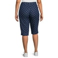 thumbnail image 1 of Just My Size Women's Plus Size Pull On 2 Pocket Stretch Capri, Sizes 0X-4X, 1 of 4