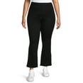 thumbnail image 1 of JMS Just My Size by Hanes Women’s Plus Size Pull-On Stretch Denim Bootcut Jeggings, 1 of 6