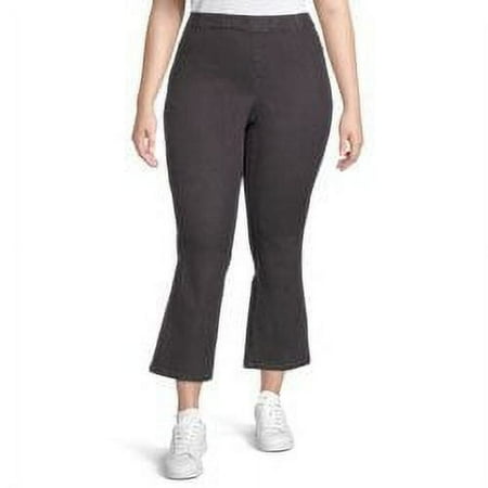 JMS Just My Size by Hanes Women’s Plus Size Pull-On Stretch Denim Bootcut Jeggings