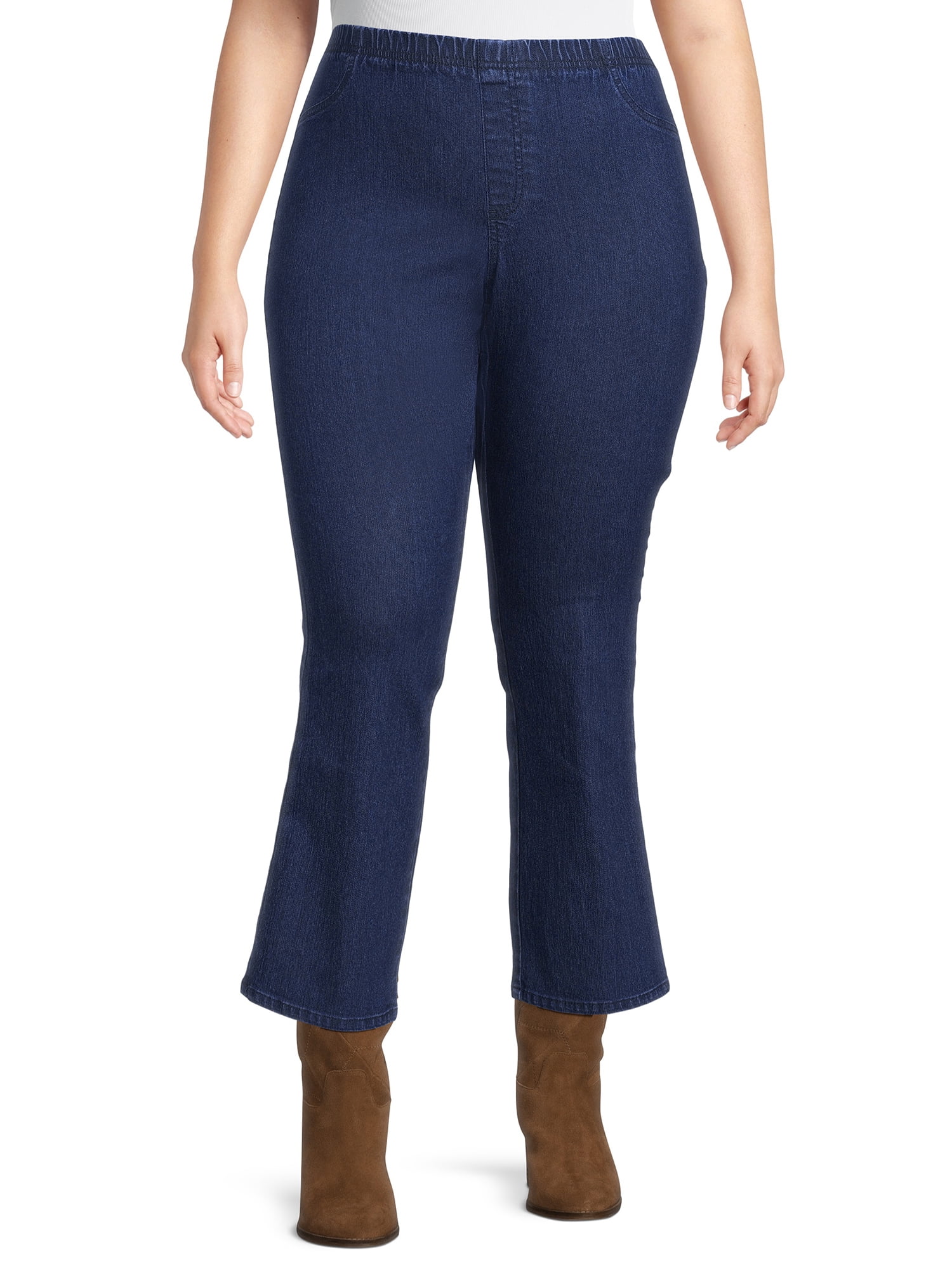 Just My Size Women's Plus Size Pull-On Stretch Jeggings 