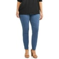 thumbnail image 1 of JMS Just My Size by Hanes Women's Plus Size Pull-On Stretch Denim Jeggings, 1 of 5