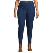 HANES JUST MY SIZE JMS Just My Size by Hanes Women's Plus Size Pull-On Stretch Jeggings, Sizes 0X-4X, Regular and Petite