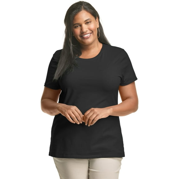 Just My Size Women's Plus Size Short Sleeve Tee