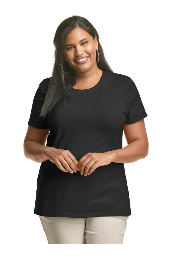 Women's Plus Size Short Sleeve Tee