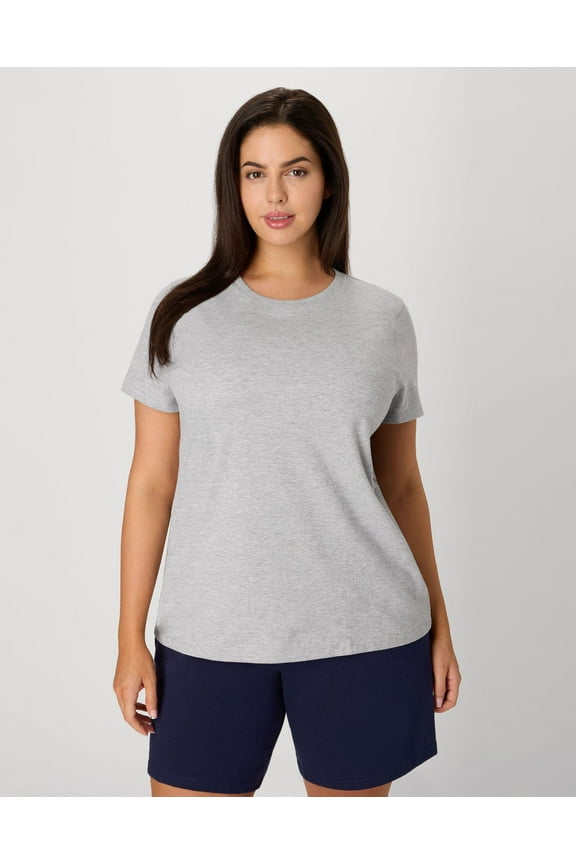 Just My Size Women's Plus Size Short Sleeve Tee