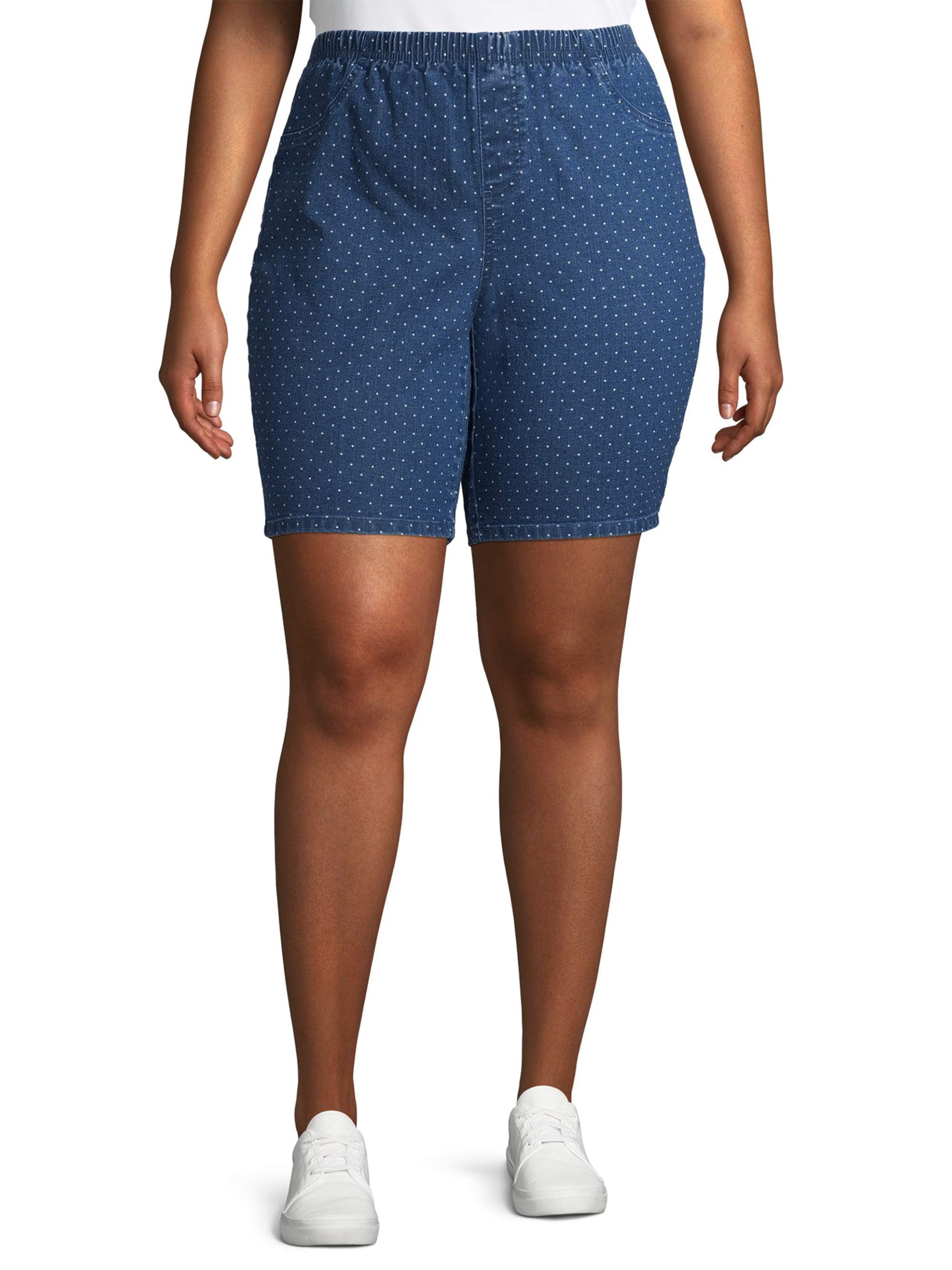 Just My Size Women s Plus Size Size Stretch Pull On Elastic Waist