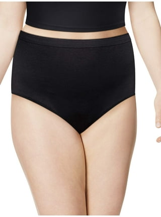 JUST MY SIZE Womens Plus Size Panties Underwear Size 9 Hi Cut 14 16 pack of  5 $15.98 - PicClick