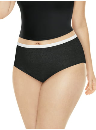 Hanes Just My Size Women's Stretch Brief Underwear, 5-Pack