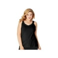 thumbnail image 1 of Just My Size Women's Stretch Jersey Lace Trim Tank, Style OJ314, 1 of 1