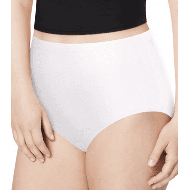 Just My Size Womens Cotton Briefs Underwear Panties 6-Pack