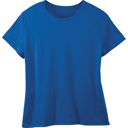 Just My Size by Hanes Women's PlusSize Essential Scoopneck Tee