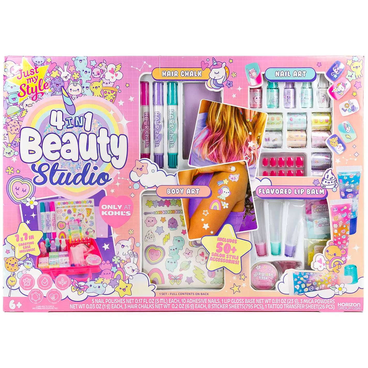 Just My Style 4 in 1 Beauty Studio Bracelet Craft Kit - Walmart.com