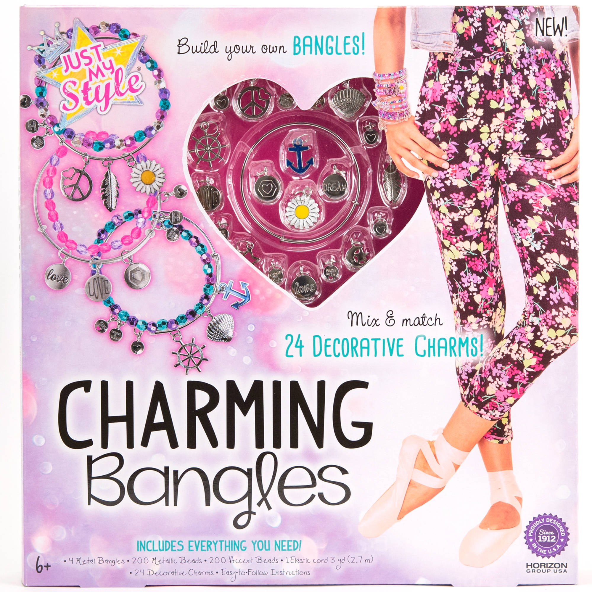 Just My Style® Charming Bangles Bracelet Making Kit