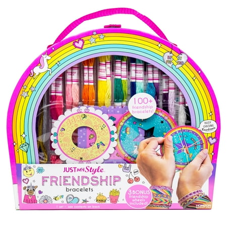 Just My Style® D.I.Y. Multi-Color Friendship Bracelets, Makes 100+ Bracelets,Jewelry Making & Beading Kits
