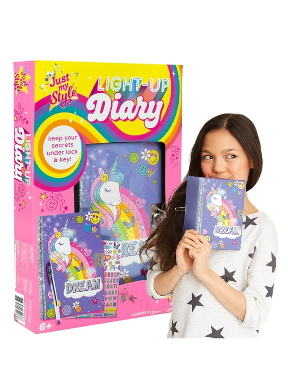 Just My Style Light up Diary, Boys and Girls, Child, Ages 6+