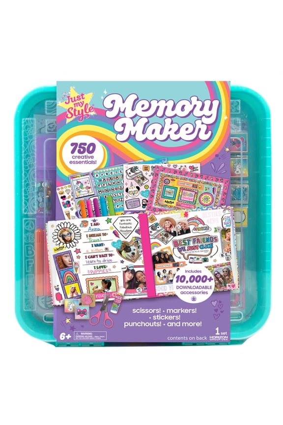 Multicolor Scrapbook and Cards Stationery Set, Paper Crafting, Kids, Ages 6+