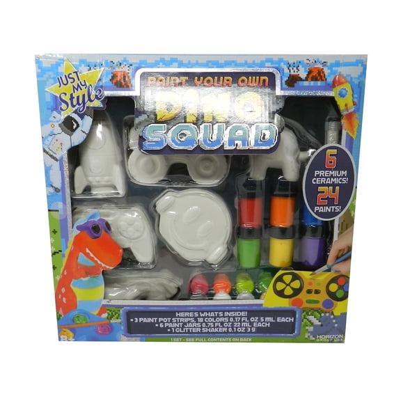 Just My Style Paint Your Own Dino Squad