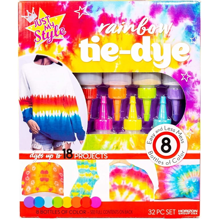 カラフル　STYLE　tie　YUKKIY　セット Just My Style Radical Rainbow Tie-Dye Kit by Horizon Group USA