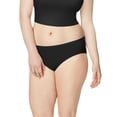 thumbnail image 1 of Just My Women's Plus Microfiber Smooth Stretch Hipsters, 5-Pack, 1 of 4