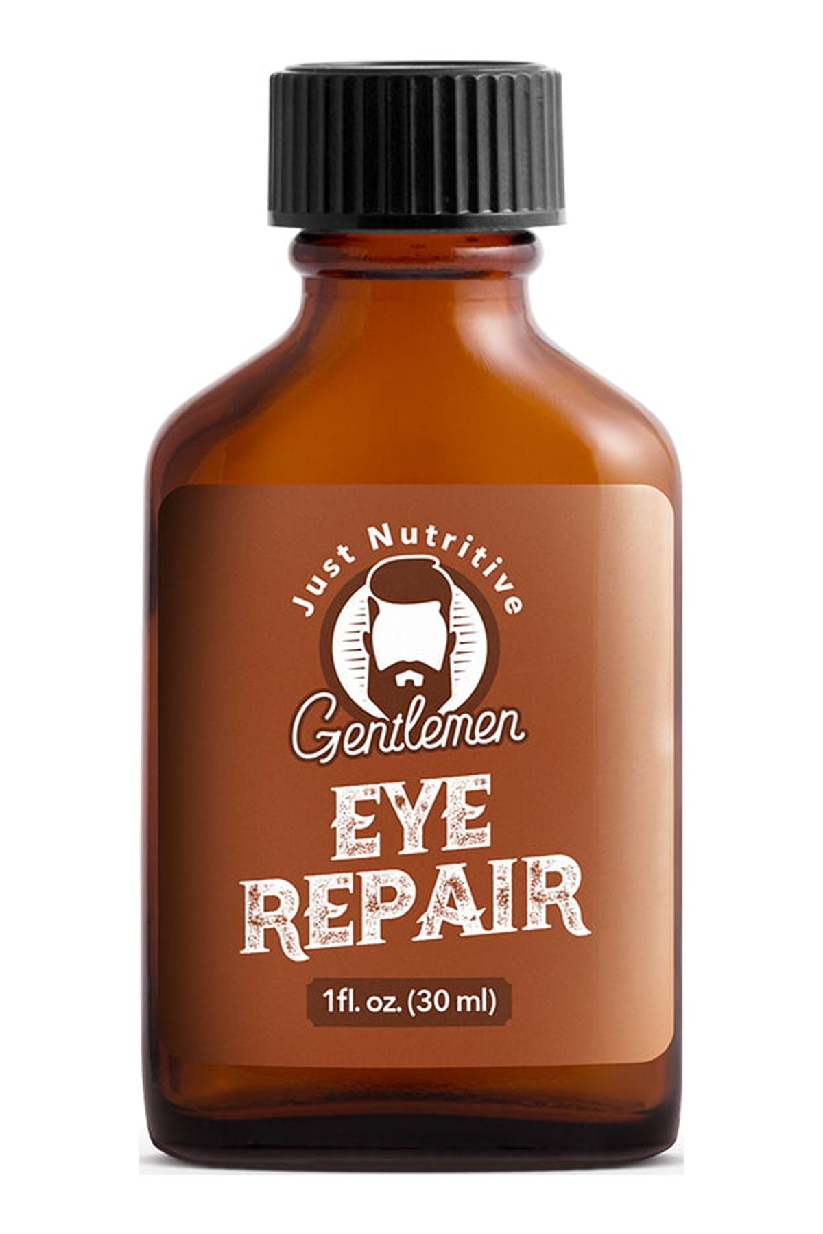 Just Nutritive Anti-Aging Eye Repair Oil for Men, Reduce Fine Lines & Wrinkles Naturally, 1oz