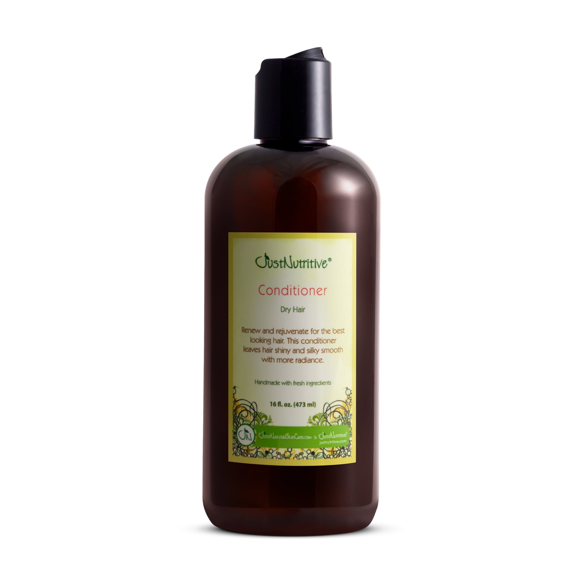 Just Nutritive Conditioner, Moisturizing & Repair Damaged Dry Hair with Tucuma Butter, 16oz