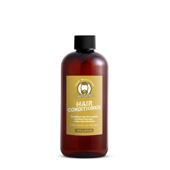 Just Nutritive Men's Conditioner, Nourish & Fortify, Sulfate-Free, Aloe & Birch, All Hair Types,16oz